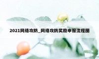 2021网络攻防_网络攻防奖励申报流程图