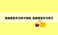 美国黑客天才胖子视频_美国黑客天才胖子